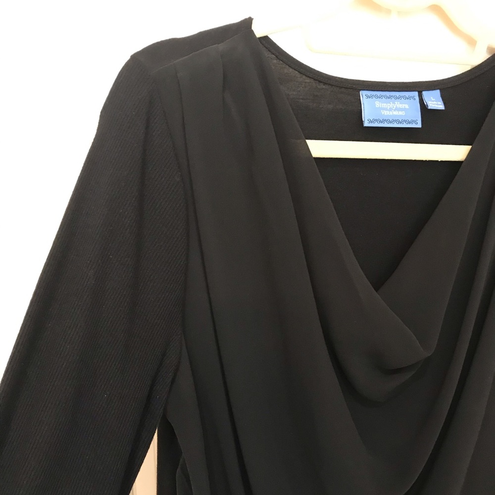 🦋🦋🦋 SimplyVera  Cowl Neck Top 🦋🦋🦋